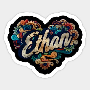 Nickname Ethan Sticker